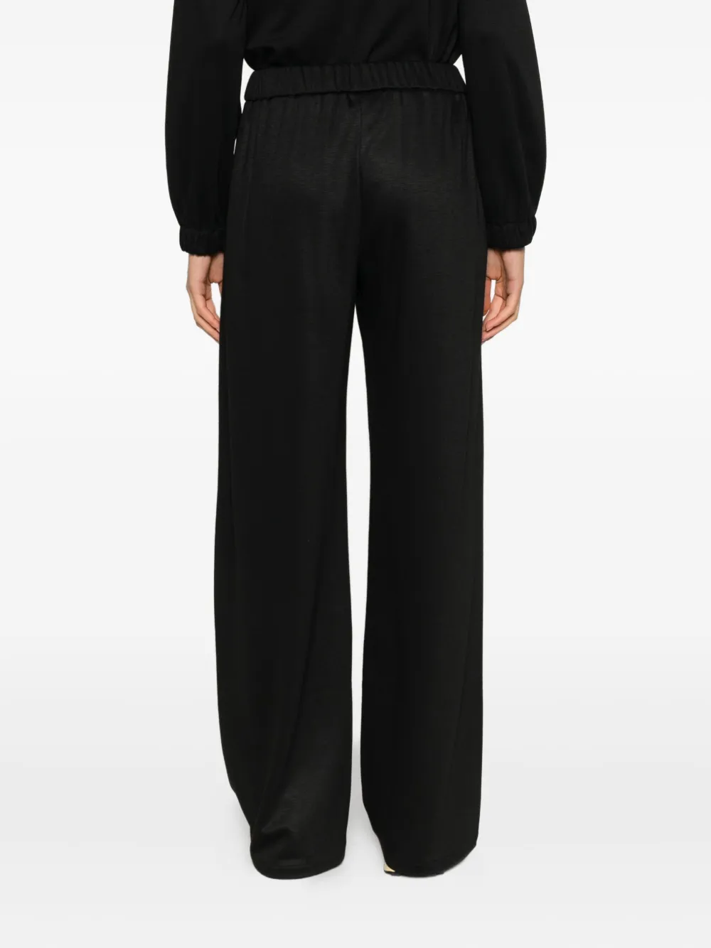 Marella Beati Drawstring Trousers In Black