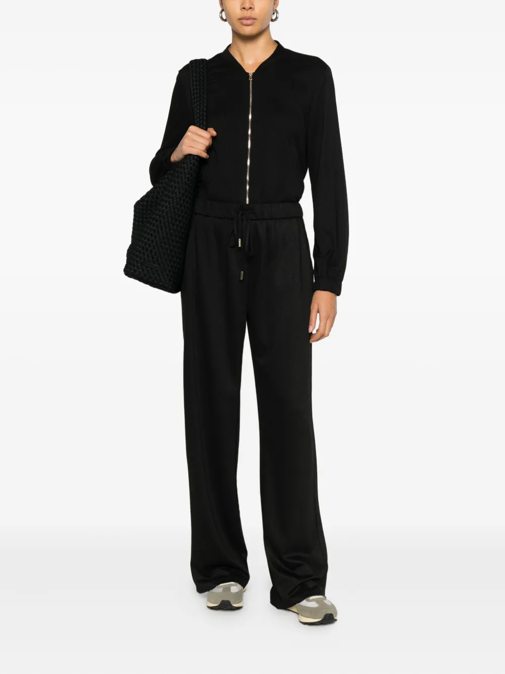 Marella Beati drawstring trousers - Zwart