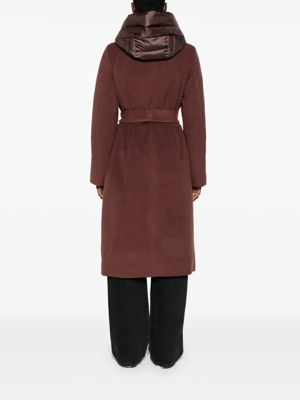 Marella Desiderio jas met ceintuur en enkele rij knopen Rood