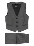 Marella pleated tailored trousers - Grey