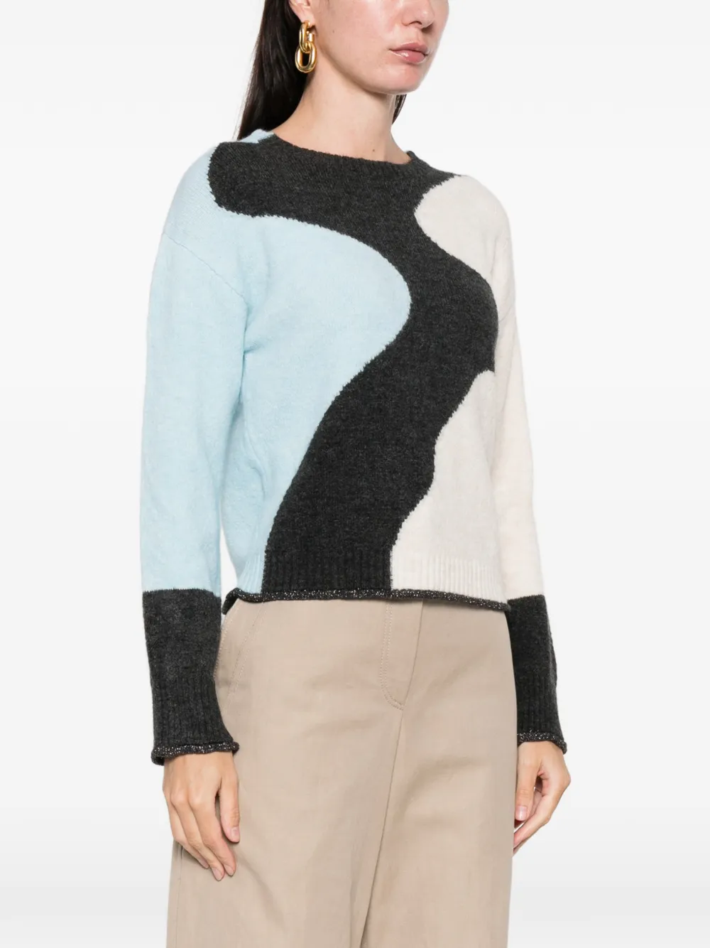 Marella Editor Sweater In Blue