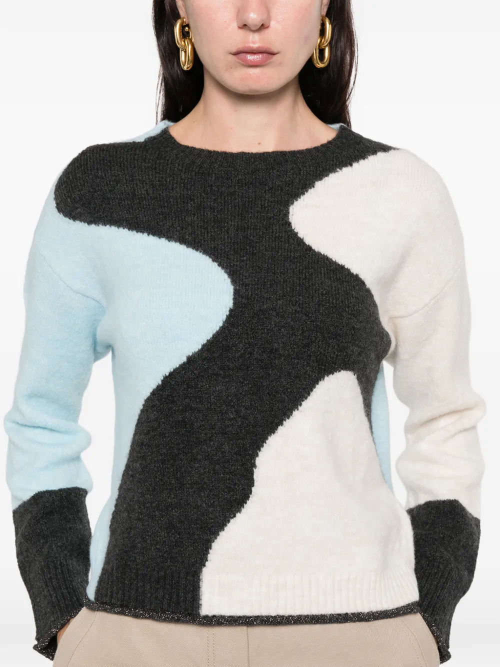 Marella Editor Sweater In Blue