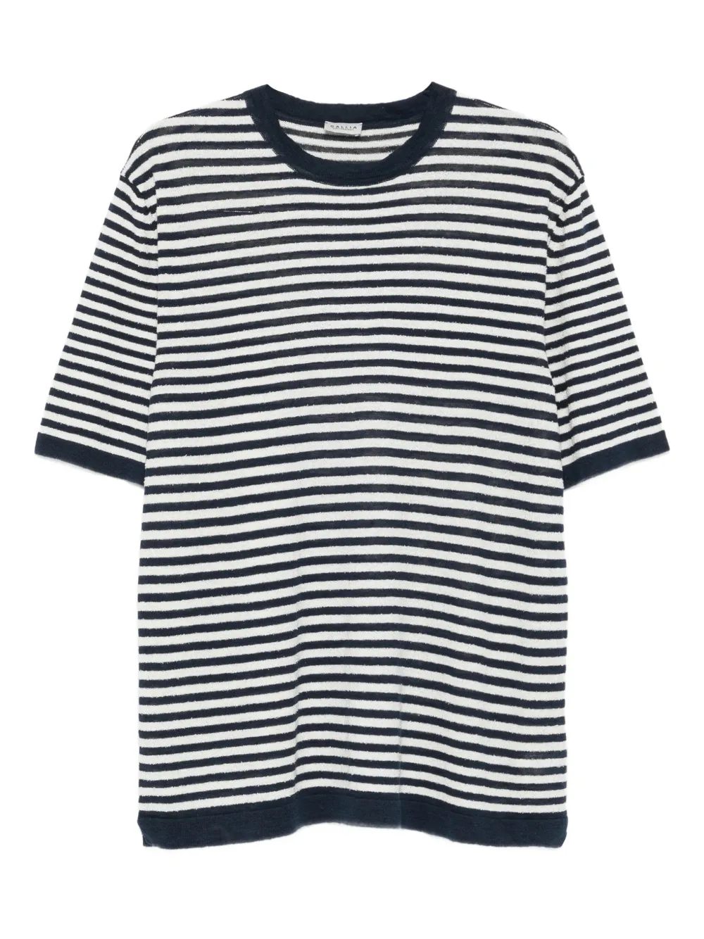 Derek stripes linen t-shirt