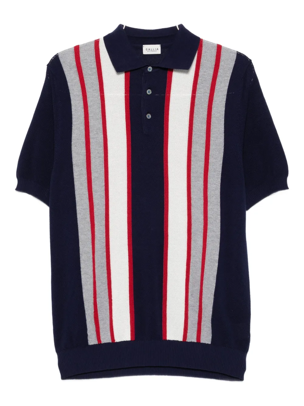 striped polo shirt
