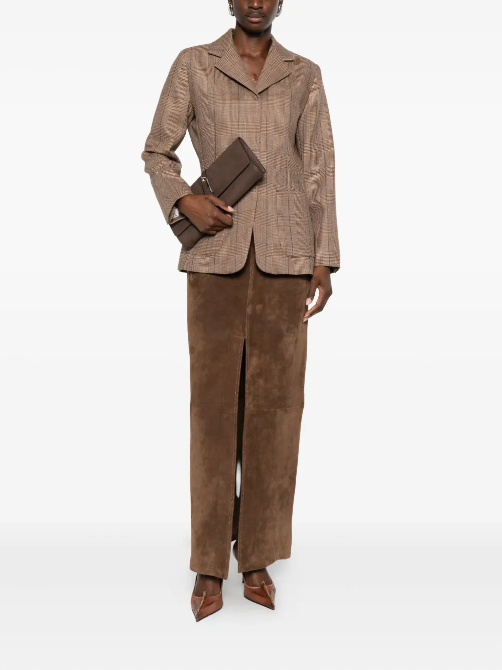 Marella Glauco check-pattern blazer | Blazers | Image 2