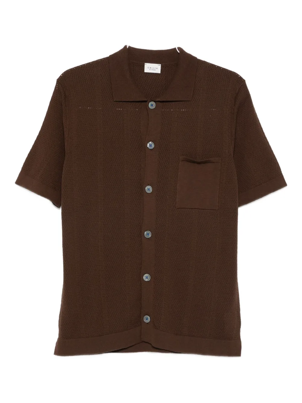Farry textured cotton shirt