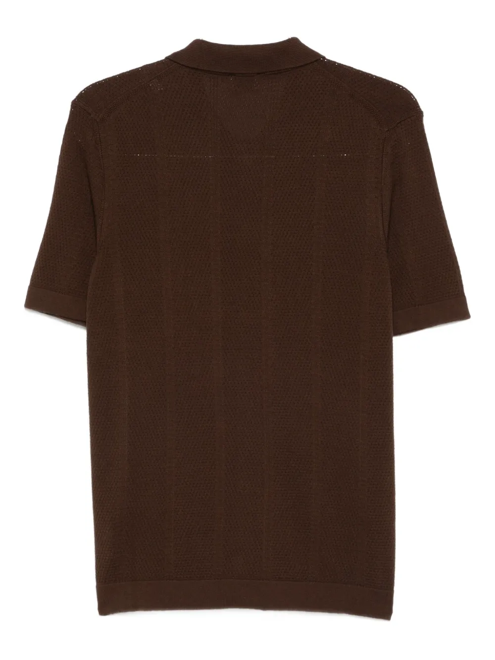 Gallia Farry textured cotton shirt - Bruin