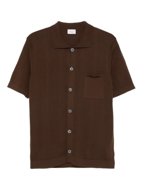 gallia Farry textured cotton shirt