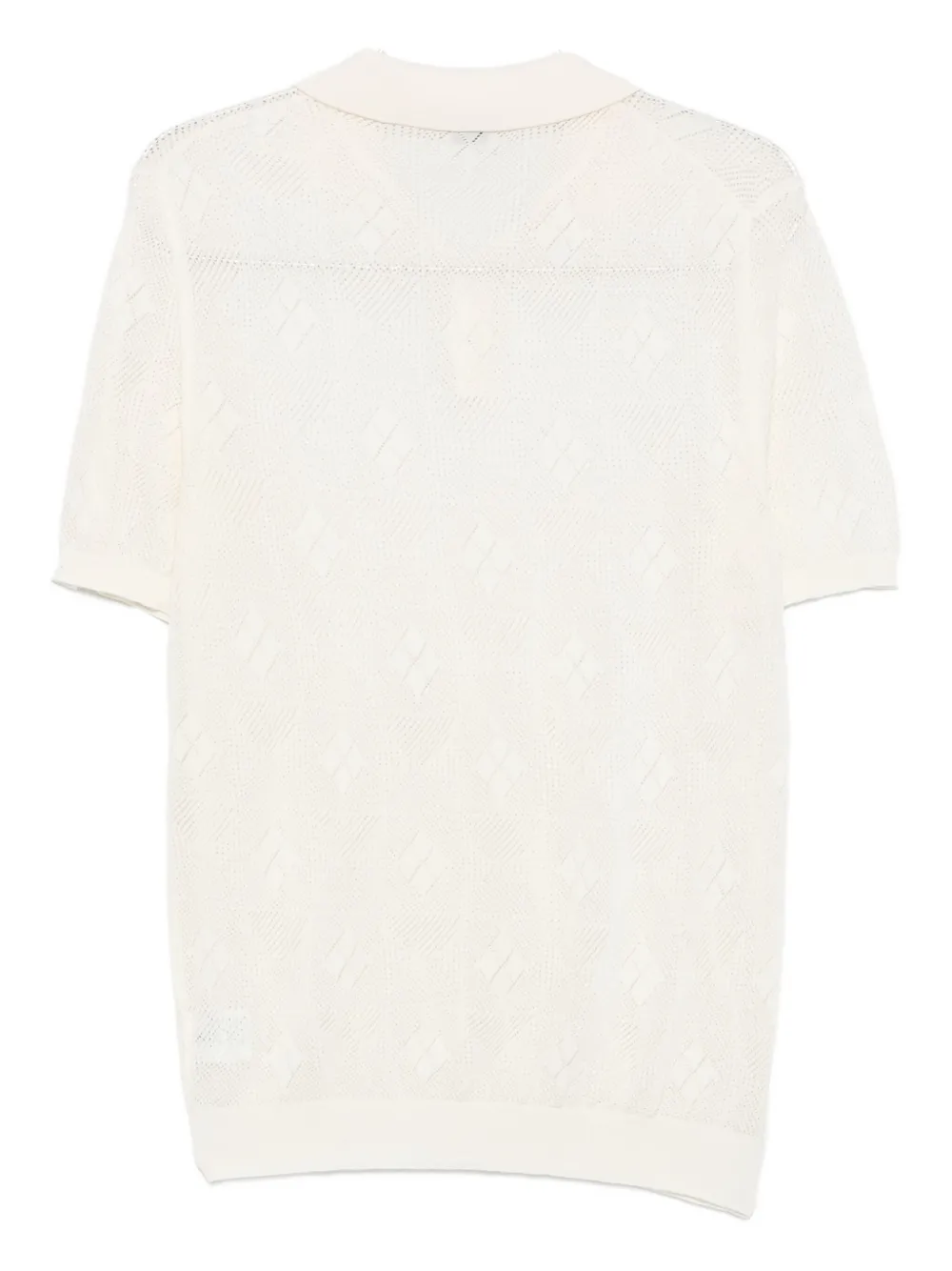 Gallia Katoenen poloshirt - Beige