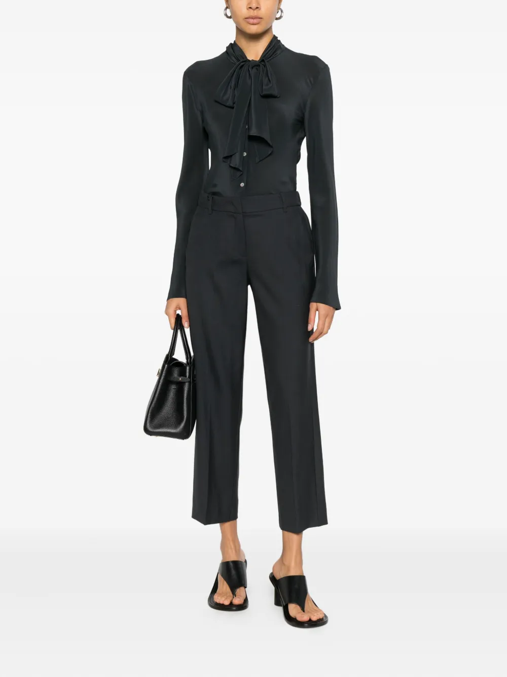 MONOCHROME Matrice broek met elastische tailleband - Grijs