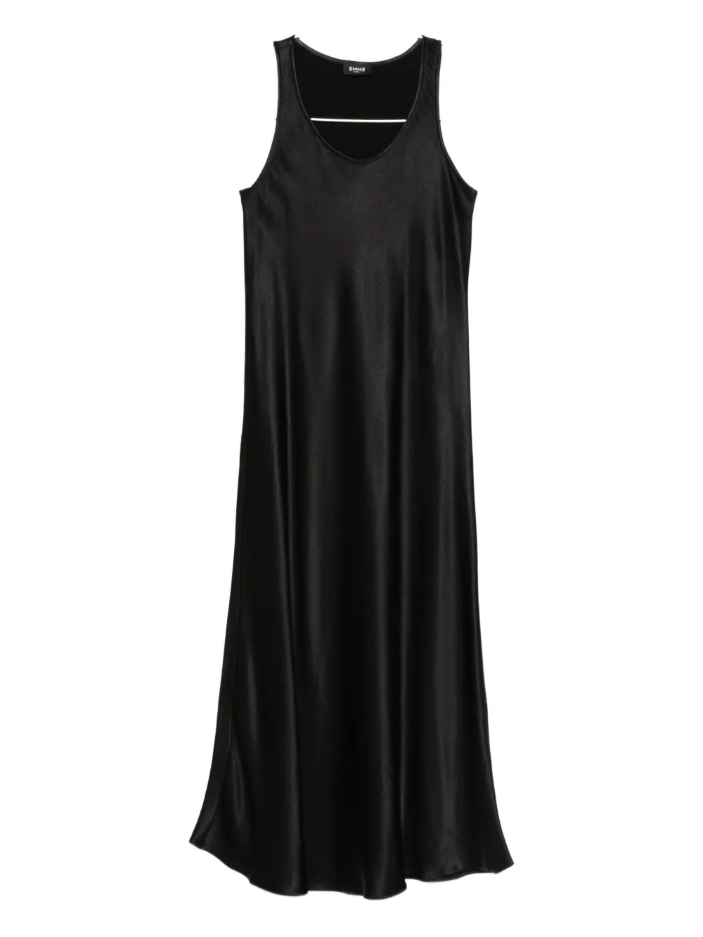 Marella Slip Midi Dress In Black