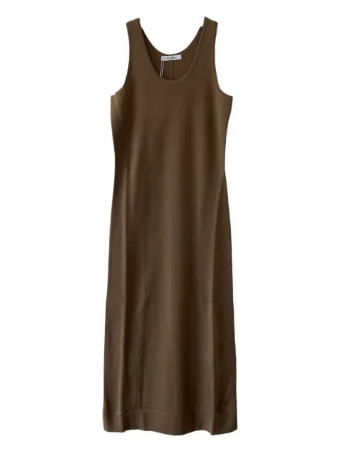 Max Mara Aceri round-neck midi dress