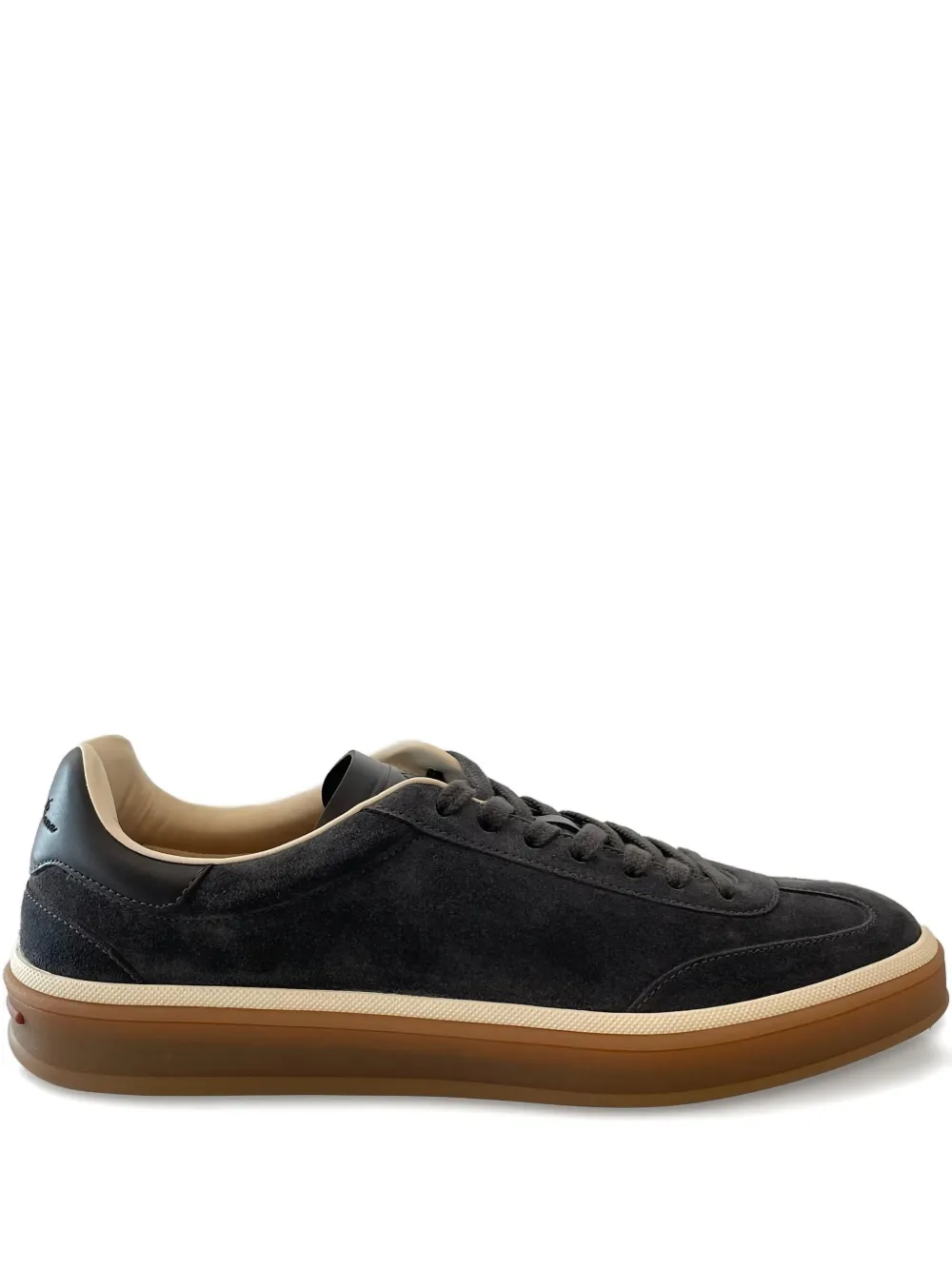 Loro Piana Tennis Walk suede sneakers Grey