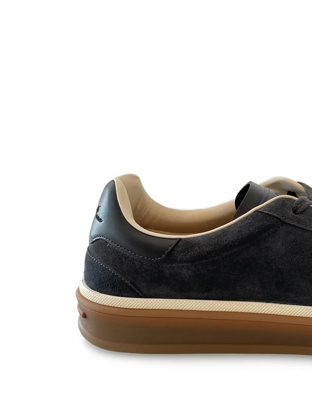 Loro Piana Tennis Walk suede sneakers Grey