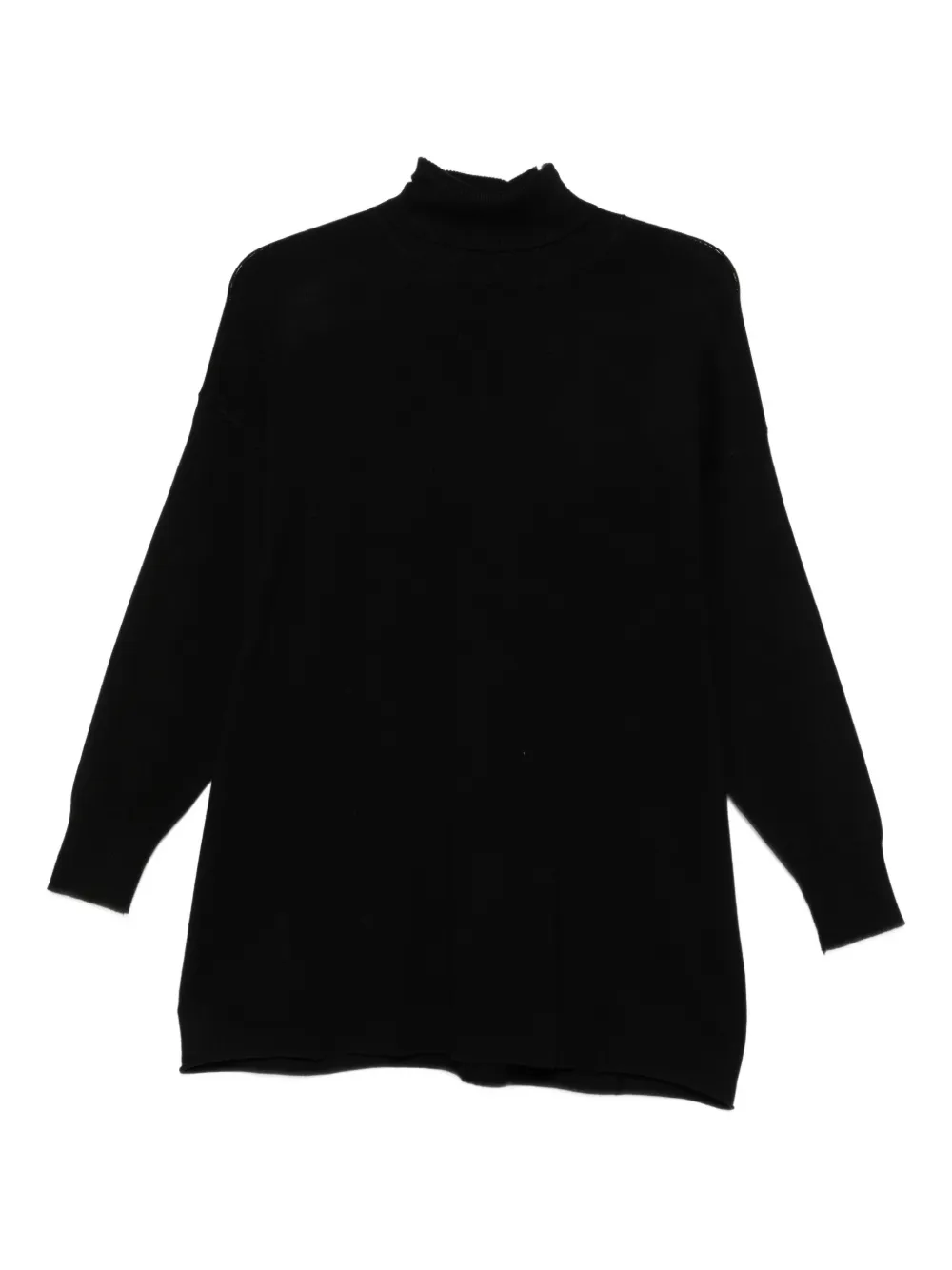 Marella Turtleneck High-neck Sweater In Black