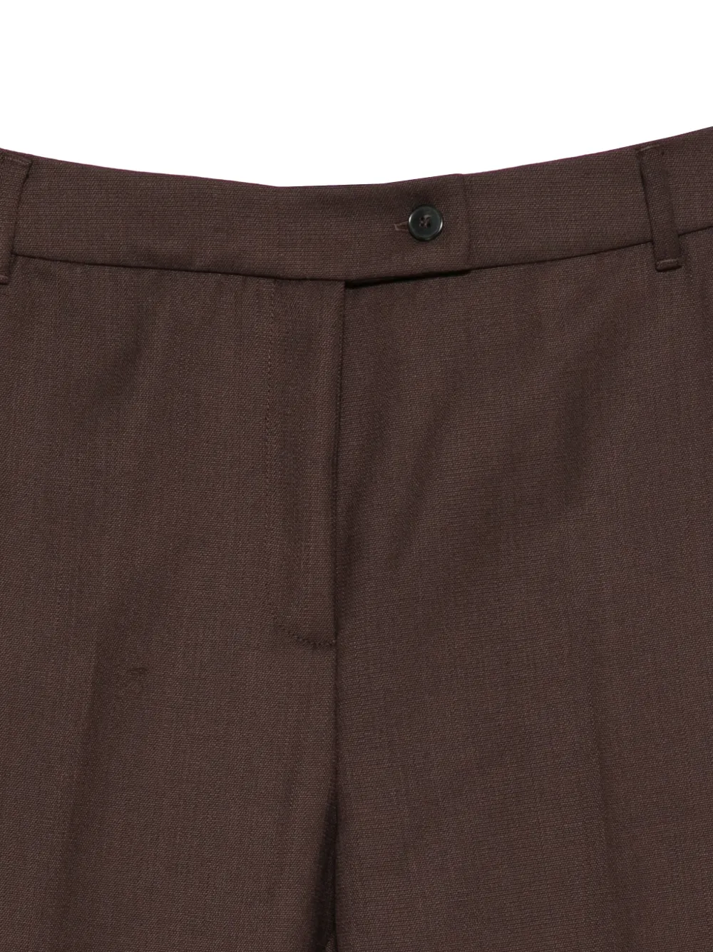 Marella Broek met knoopsluiting Bruin