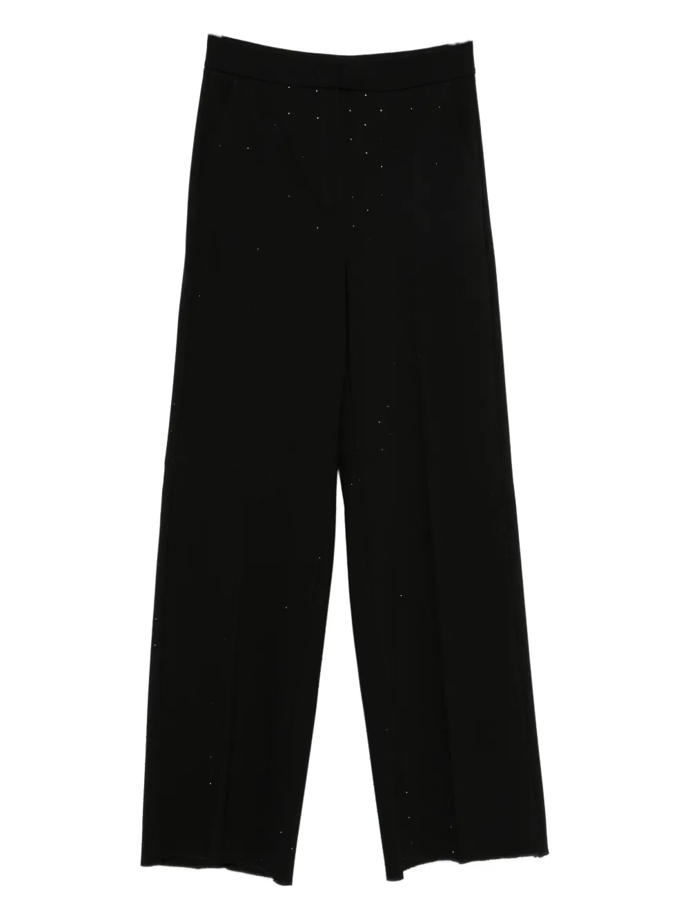 Marella Pola Embellished Trousers In Black