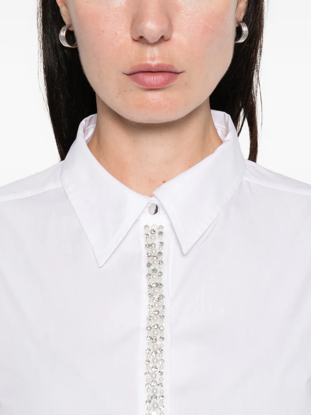 Marella Valda verfraaide blouse Wit