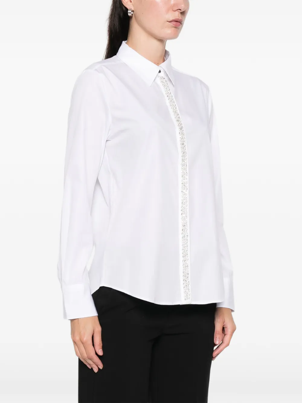 Marella Valda verfraaide blouse Wit