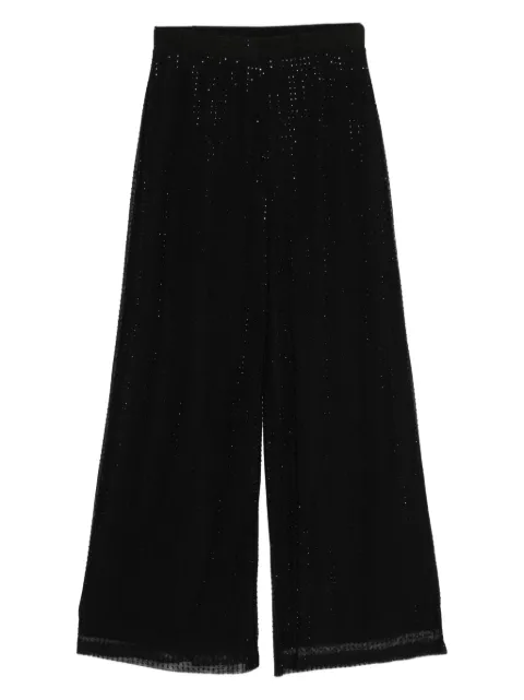 Marella sequin-embellished wide-leg trousers
