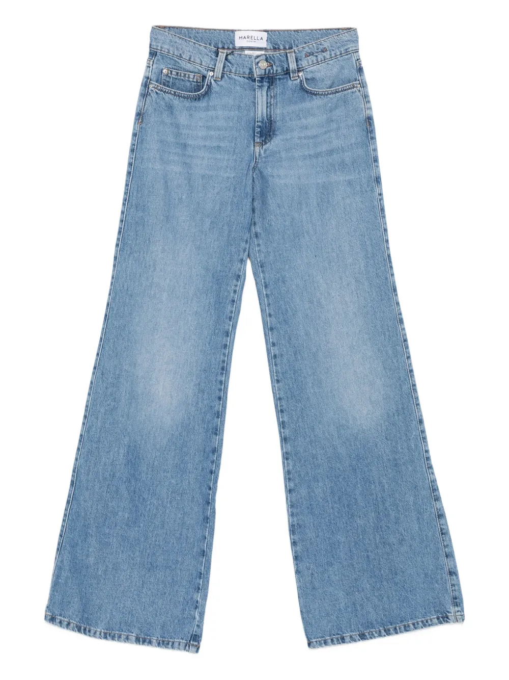 wide-leg jeans