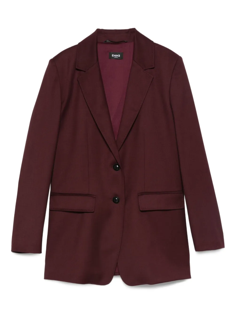 two-button notched-lapel blazer