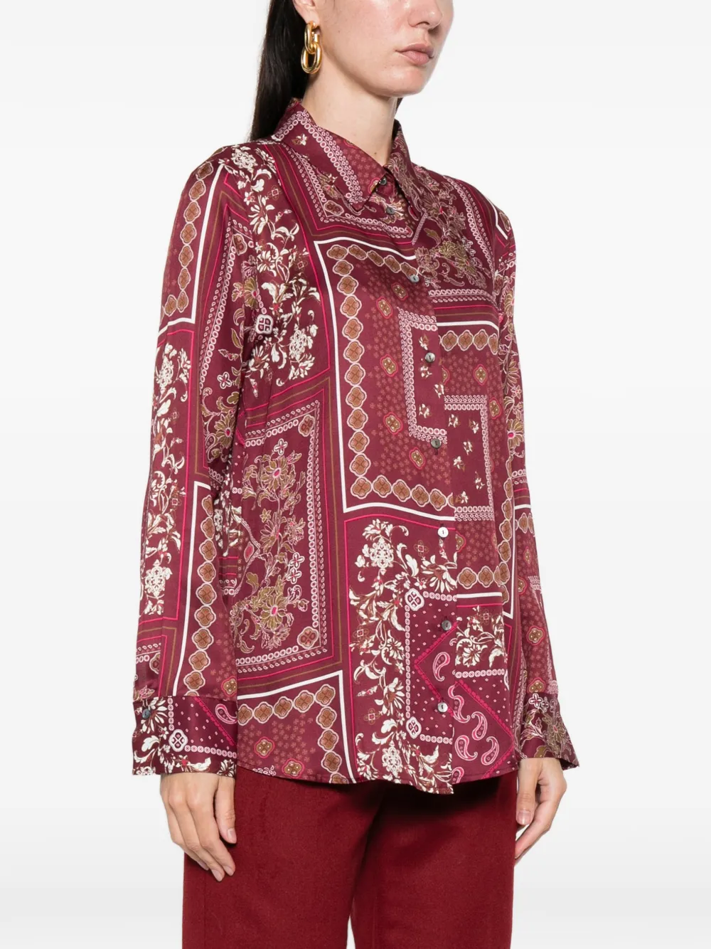 Marella Brunico Shirt In Red