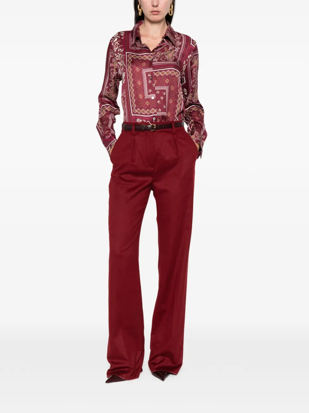 Marella Brunico shirt - Rood