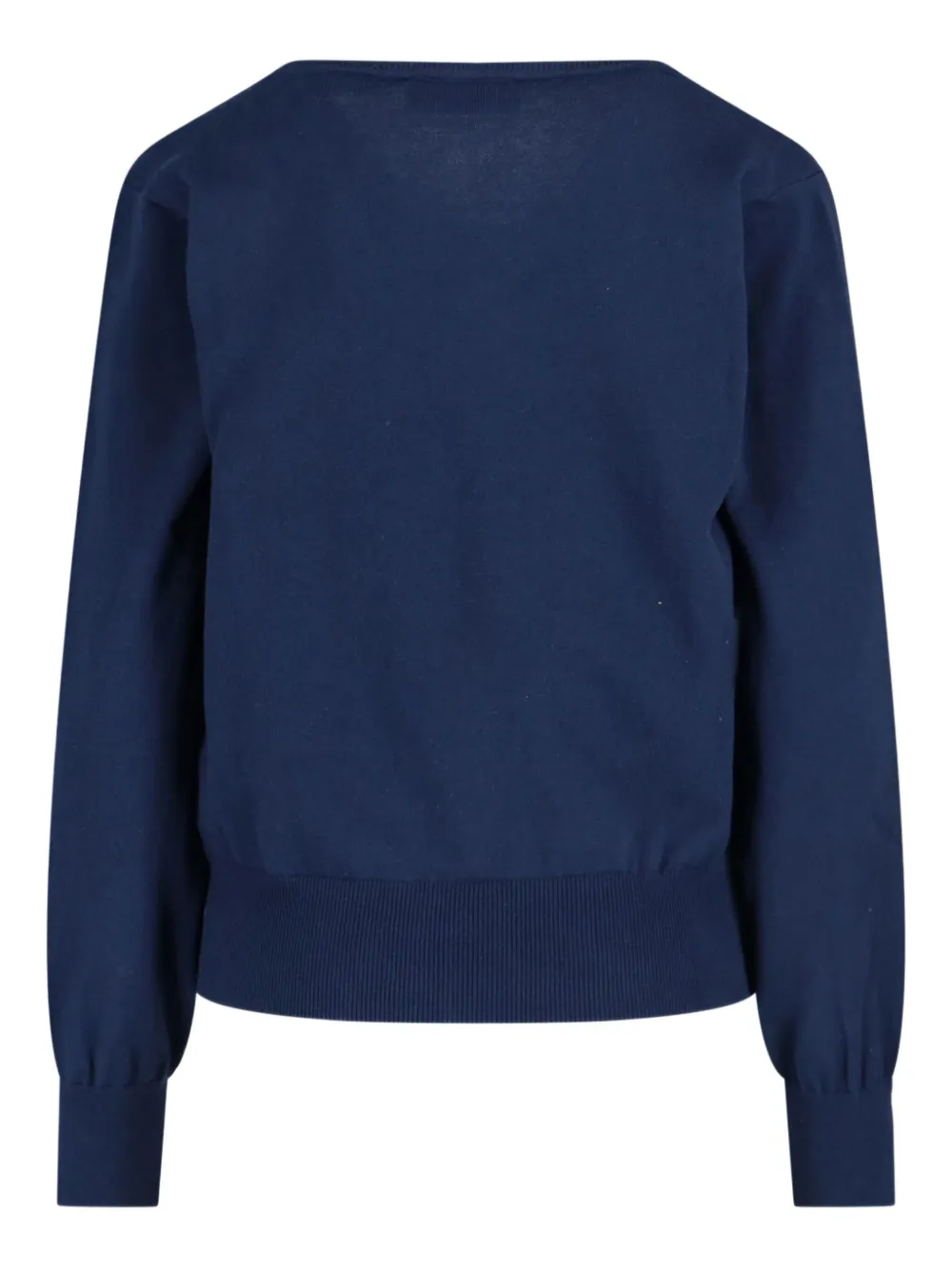 Vivienne Westwood Cotton And Cashmere Blend Sweater In Blue