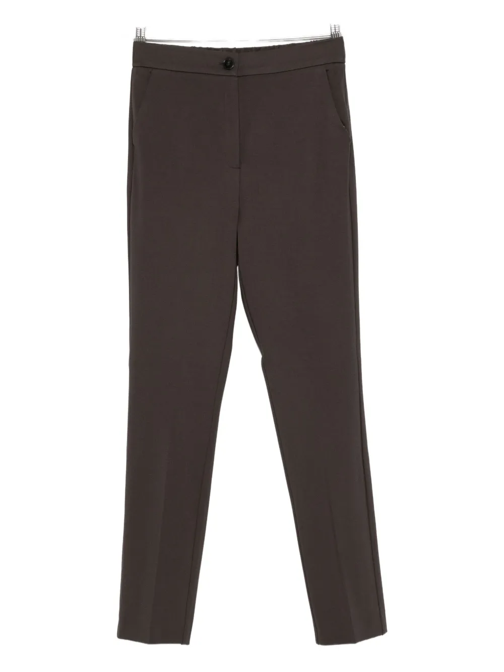 button-fastening pocket trousers