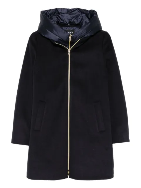 Marella Bacio hooded single-breasted coat