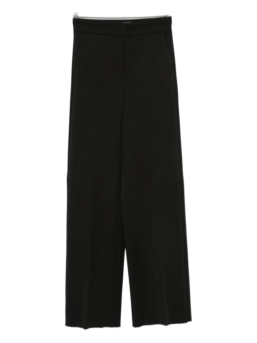 Marella Pocket Wide-leg Trousers In Black