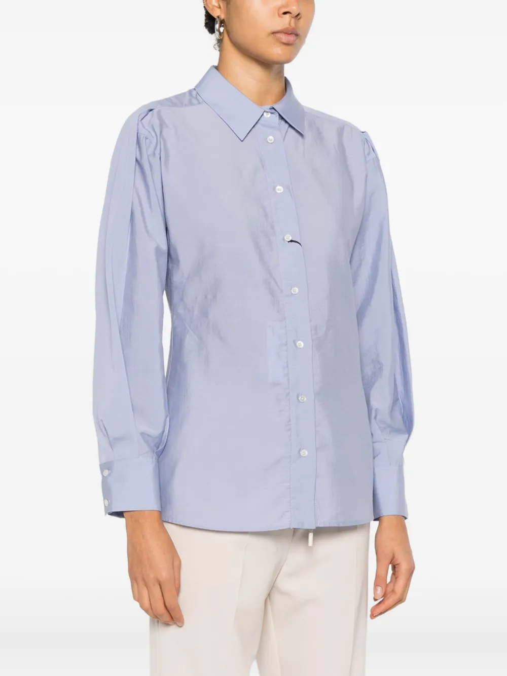 Marella Orlaya blouse met knopen Blauw