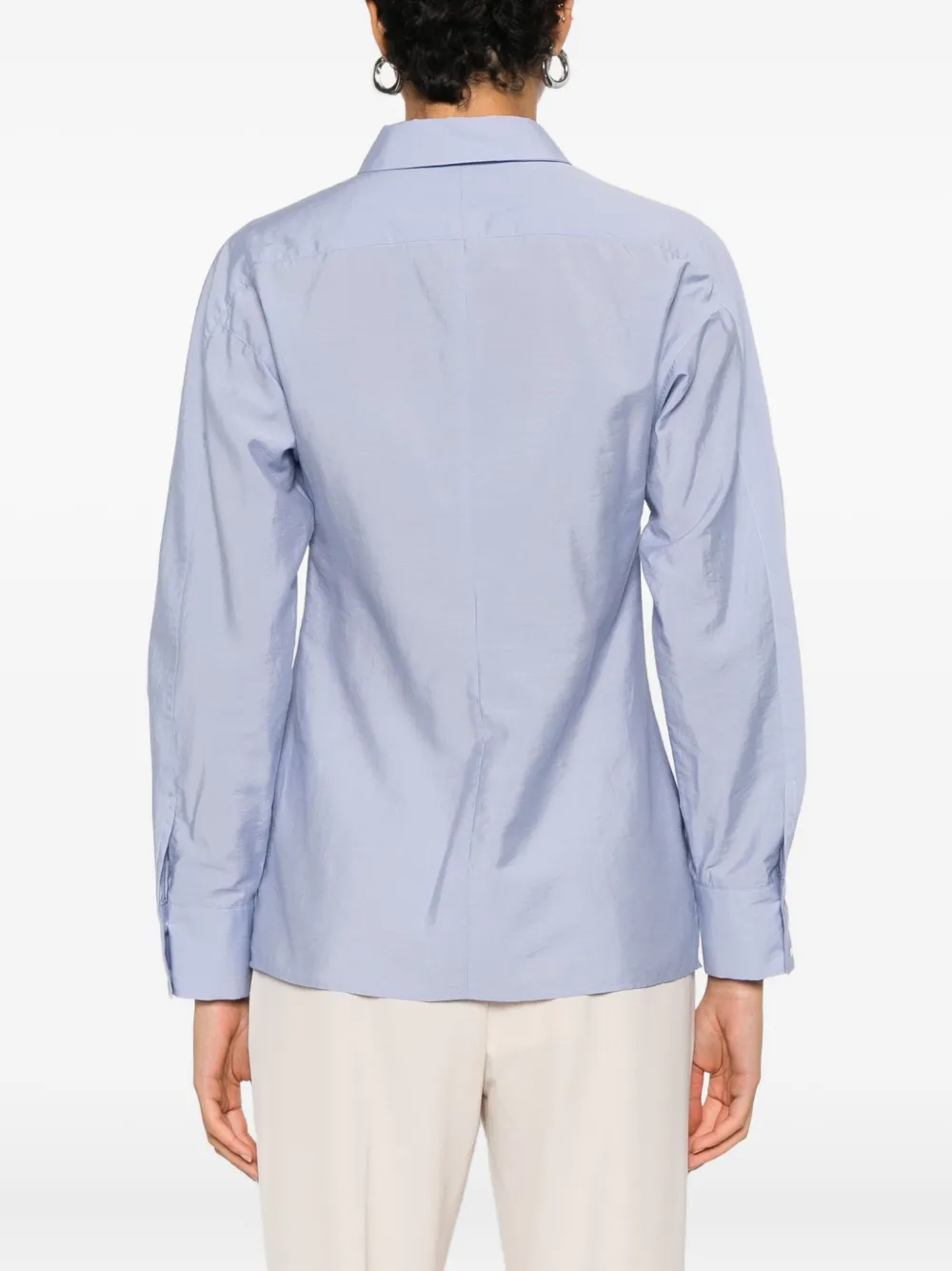 Marella Orlaya blouse met knopen Blauw