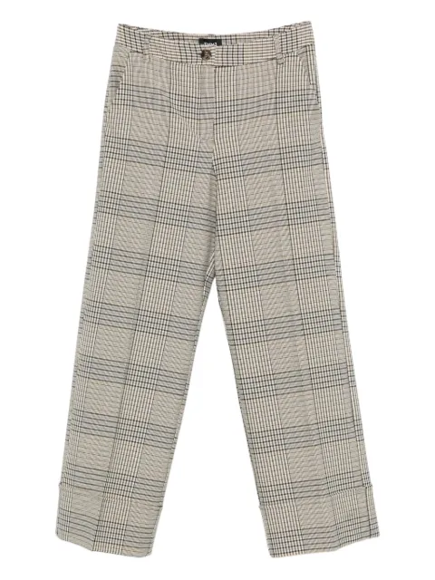 Marella pantalones de vestir Dany con cuadros estampados