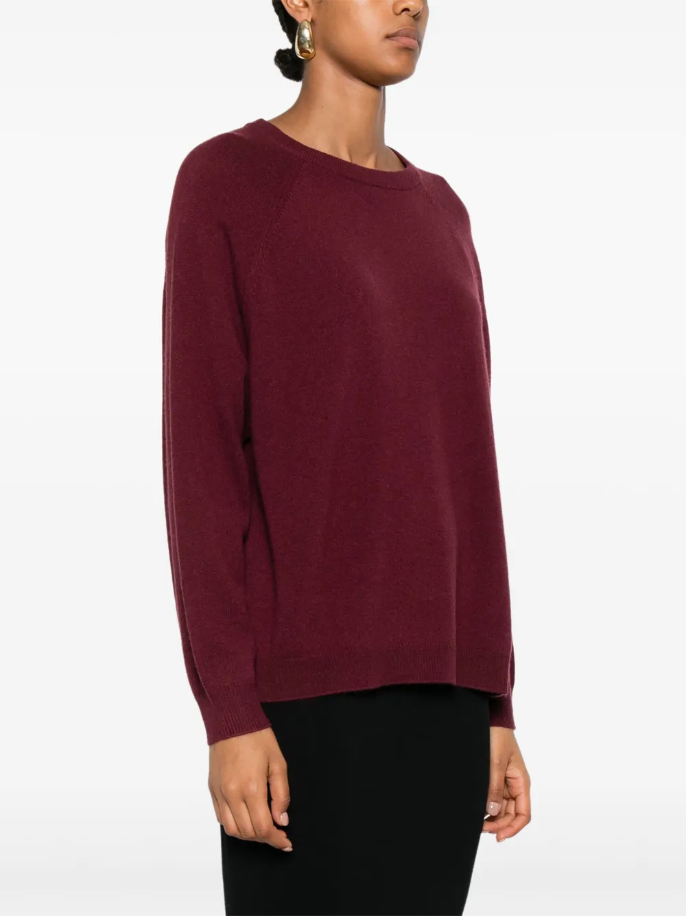 Marella long-sleeve cashmere sweater Rood