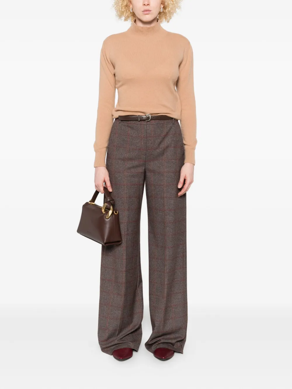 Marella high-neck sweater Beige