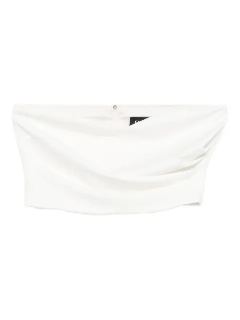 Marella draped neckline bandeau top