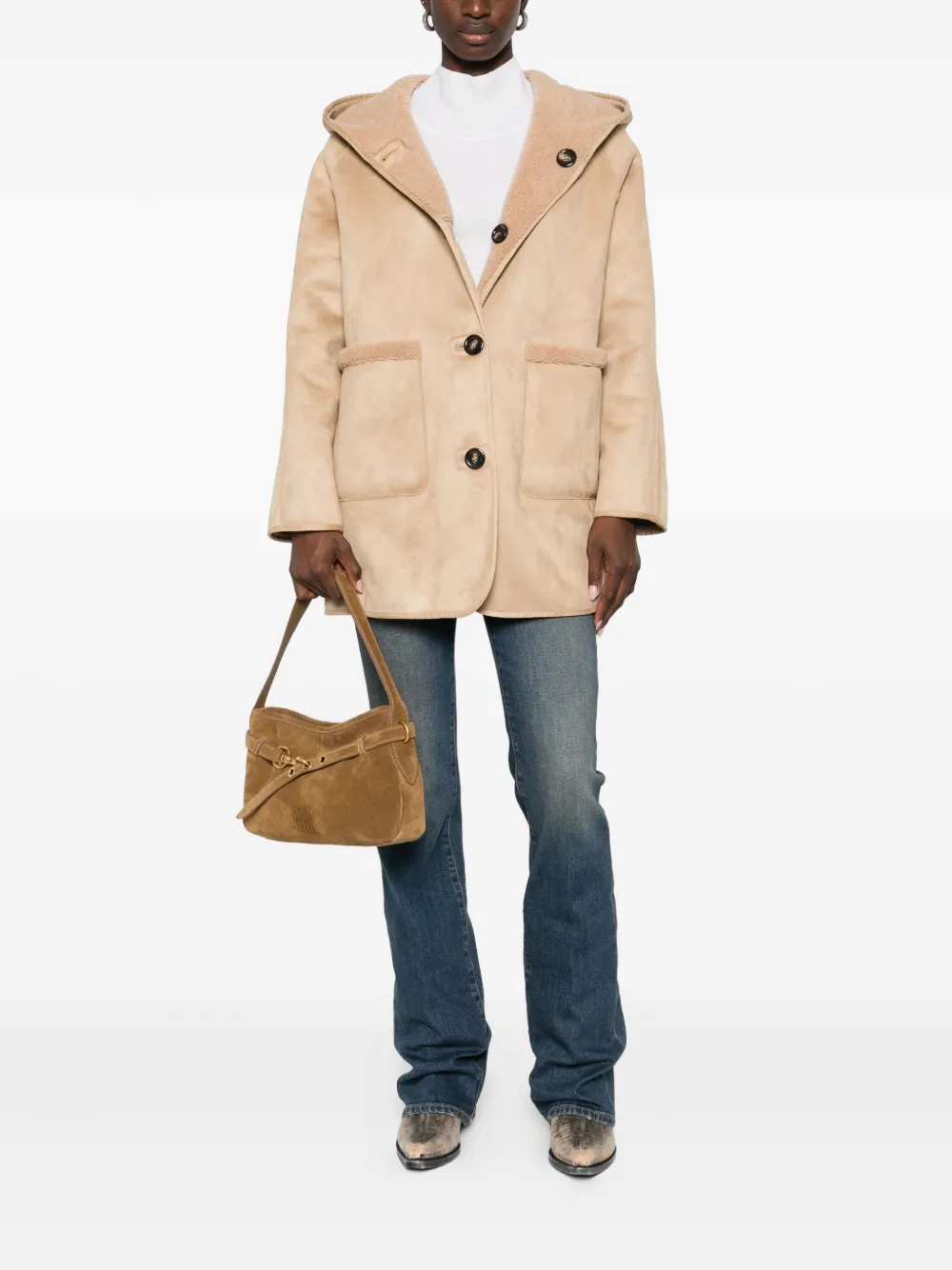 Marella abrigo con capucha | Abrigos de pelo artificial | Image 2