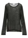 Marella mesh blouse - Black