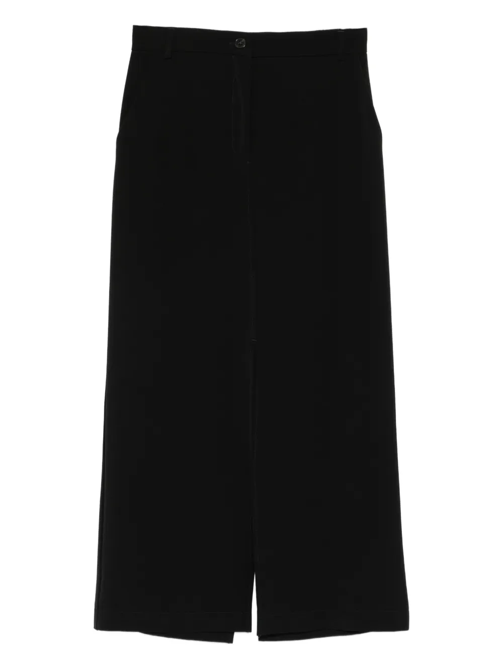 Marella slit midi skirt | Black | Image 1