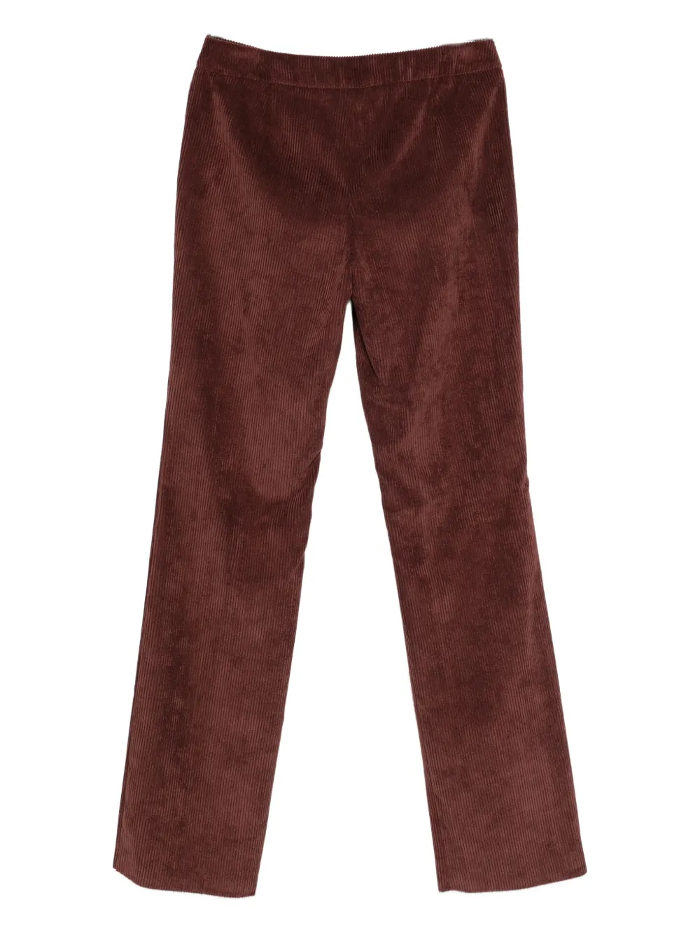 Marella Landa Corduroy Trousers In Red