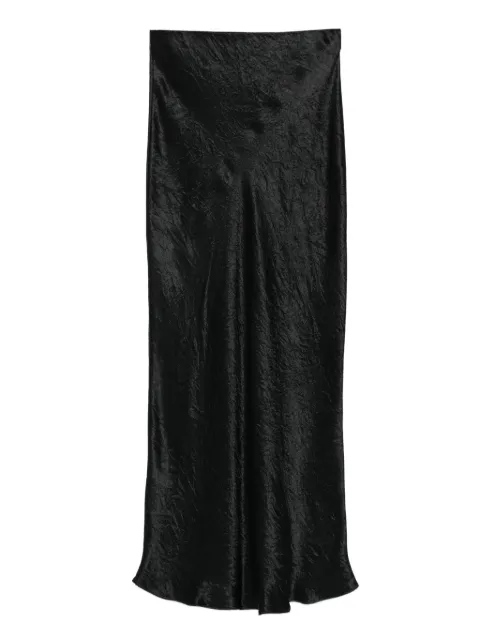 Marella satin slip midi skirt