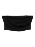 Marella draped tube top - Black