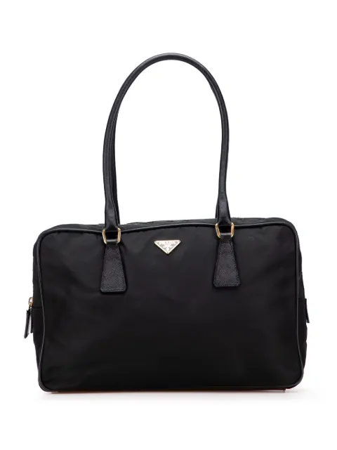 Prada Pre-Owned 2000-2013 サフィアーノトリム テスート ハンドバッグ