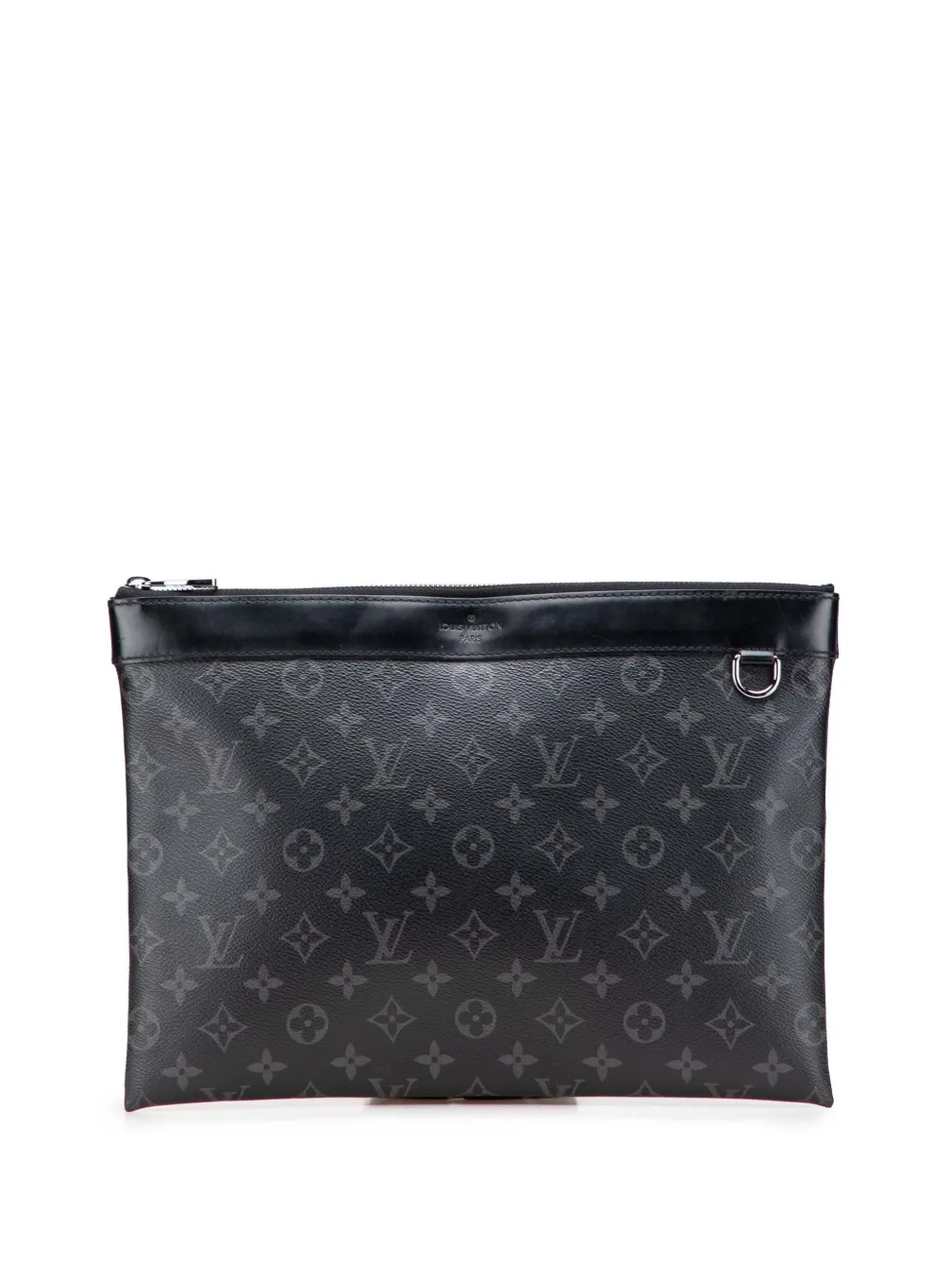 Louis Vuitton Pre-Owned 2017 Monogram Eclipse Discovery Pochette GM Louis Vuitton Pre-Owned 2017 Monogram Eclipse Discovery Pochette GM