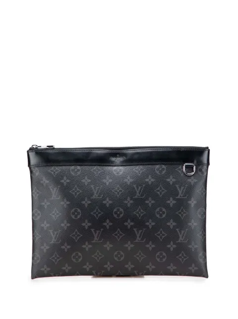 Louis Vuitton Pre-Owned 2017 Monogram Eclipse Discovery Pochette GM clutch bag