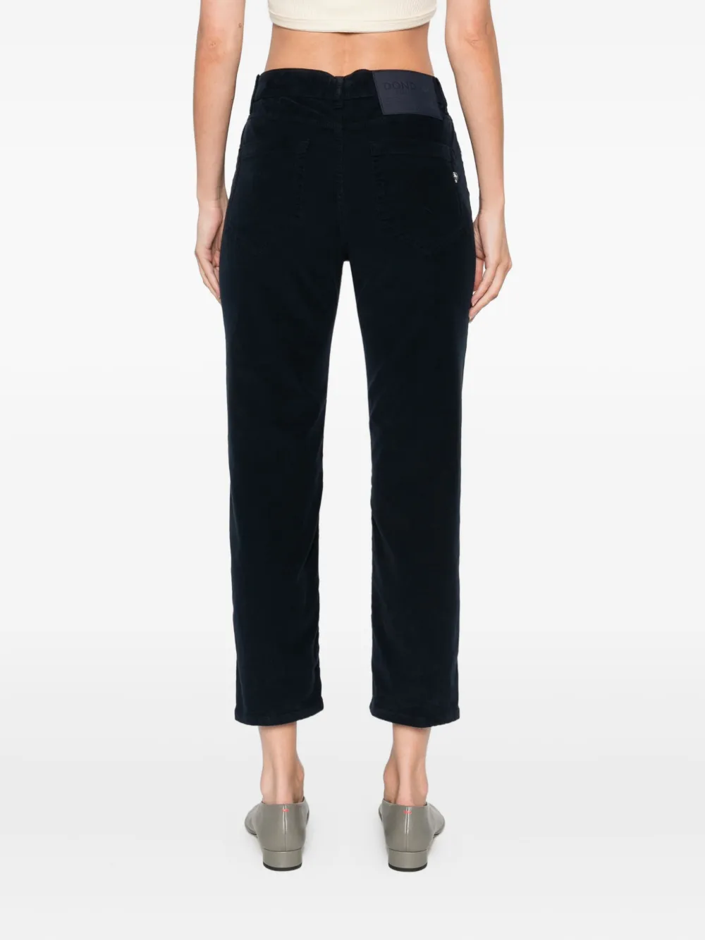 DONDUP button-fly trousers Blauw