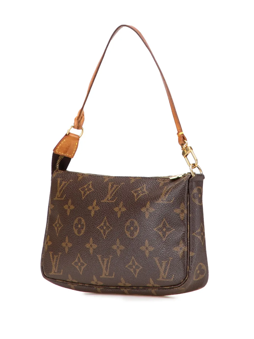 Pre-owned Louis Vuitton 2002 Monogram Pochette Accessoires Shoulder Bag