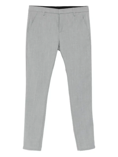 DONDUP mélange-effect trousers